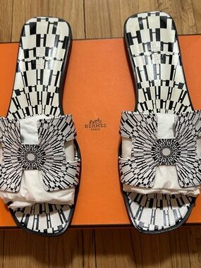 Hermes Oran Slide Sandals